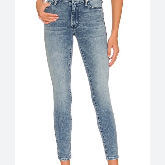 MOTHER LOOKER ANKLE JEANS TWICE SHY SIZE 28 - Picture 1 of 3